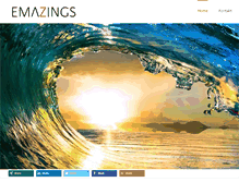 Tablet Screenshot of emazings.com